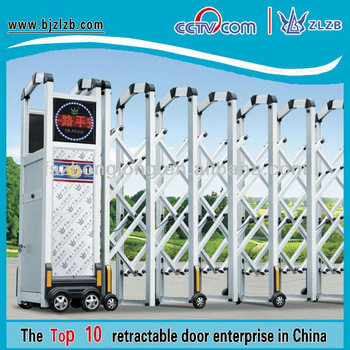 Automatic opening outdoor gate electric sliding folding gate