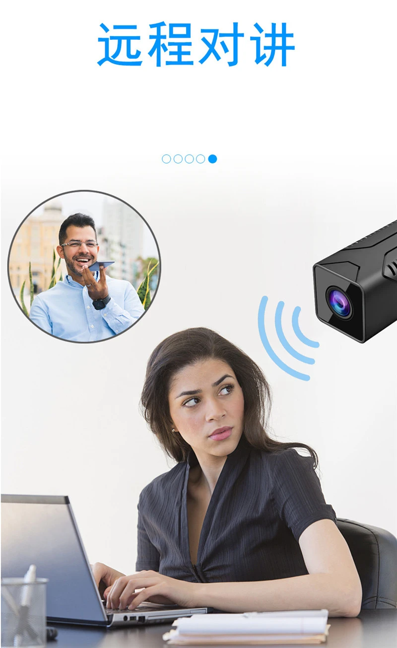 15m Night Vision Real 1080P Wireless Digital Video Recorder Mini Camera