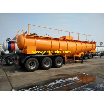 21cbm 23T Sulfuric Acid Vận chuyển Semi-Trailers