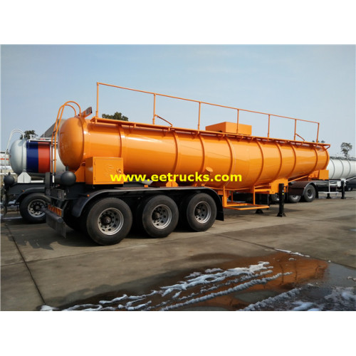 21cbm 23T Sulfuric Acid Vận chuyển Semi-Trailers