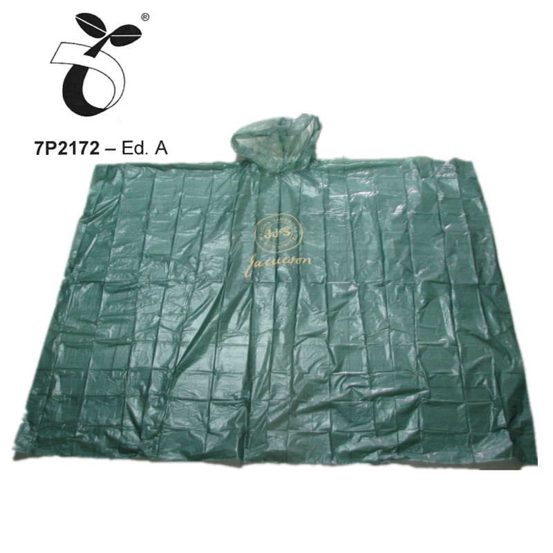 Biodegradable Rain Poncho3