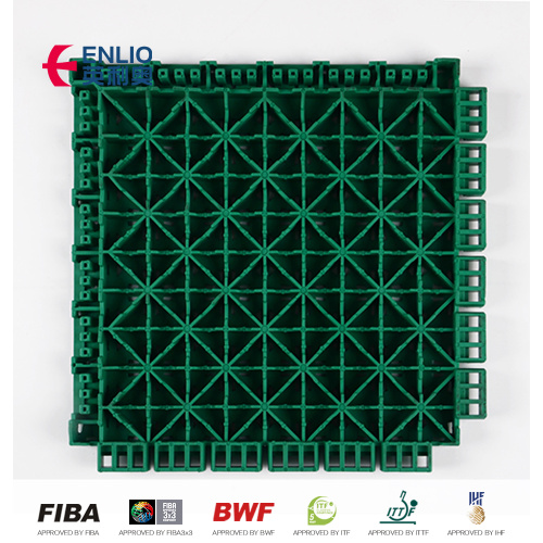 outdoor pickleball court flooring soft and elastic court tiles