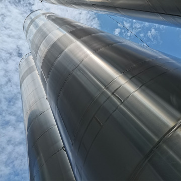 Industrial Raw Material Outdoor Storage Silos