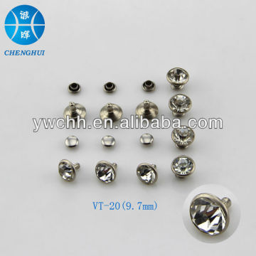 leather rivets and studs rhinestone rivet