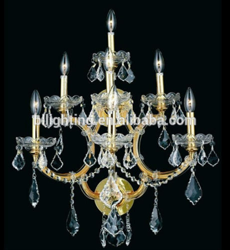 Garments shop decoration maria theresa crystal wall chandeliers