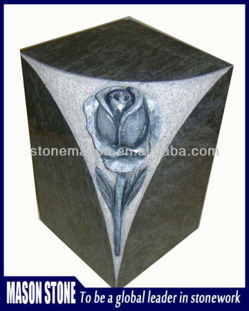 Rose granit vase