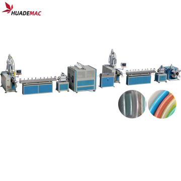 PVC fiber reinforced garden hose extrusion line