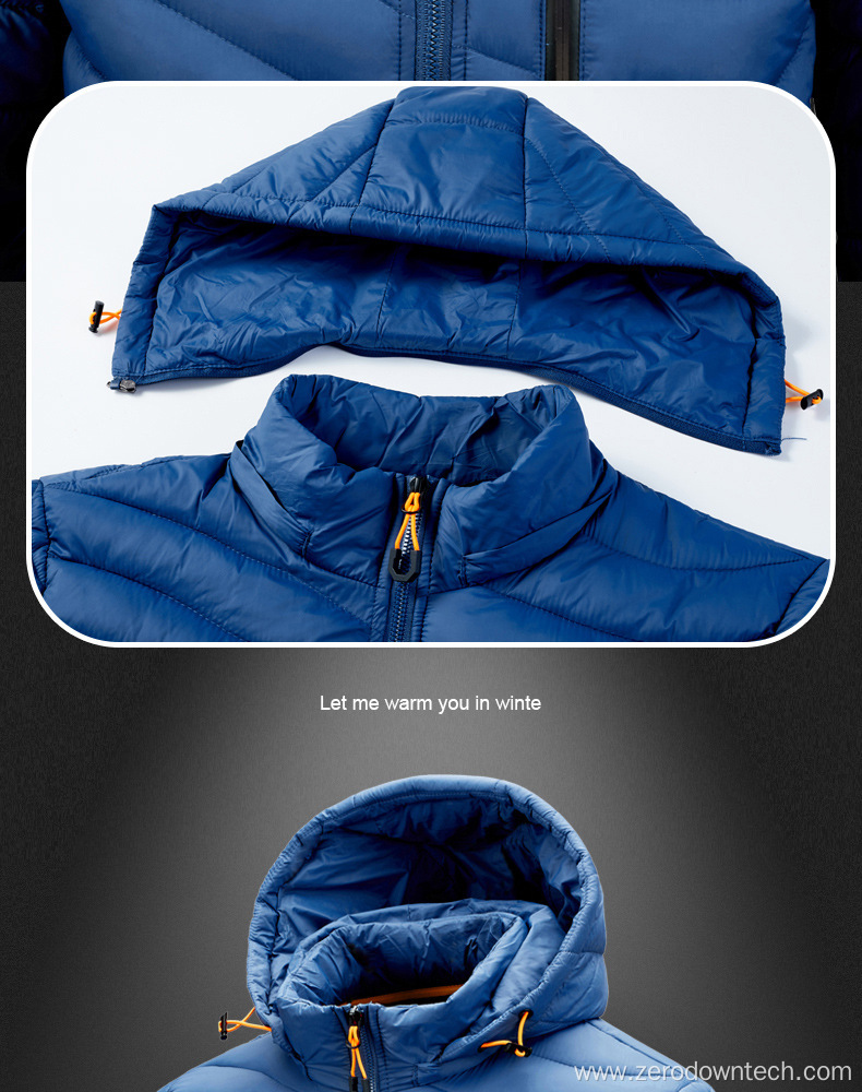 Classic Comfortable Embroidery Pattern Down jacket