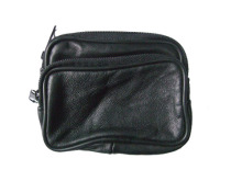 Black Lambskin Leather Coin Purse (DS362436)