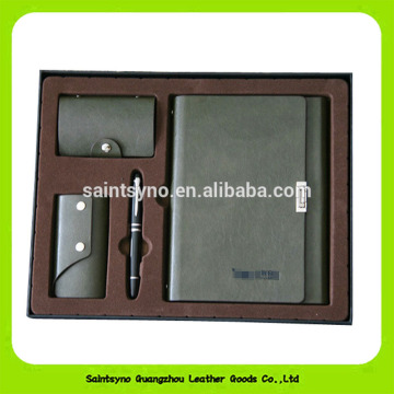 Promotion Custom business card holder and pen gift set 16028