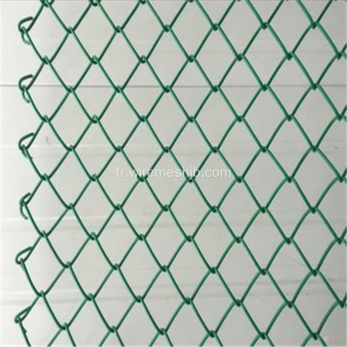 Yüksek kaliteli PVC Coted zincir bağlantı çit