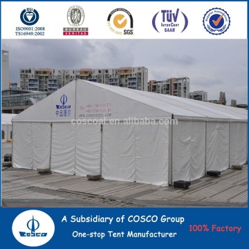 Large Aluminum Structures for Temporary Warehouse