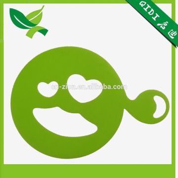 9cm PP material coffee stencils decorating stencils