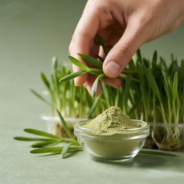 Organic wheat grass powder bulk