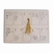 Twelve-piece Plywood Message Tag Set