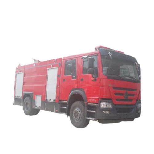 6x4 Foam Water Fire Ladder Truck