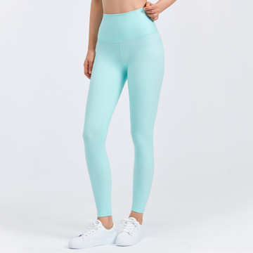 Фитнес брюки с высокой талией женские леггинсы для йоги