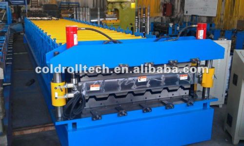 double layer roof panel roll forming machine