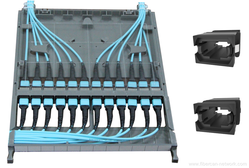 MTP and MPO Patch Only Fiber Optic Cassette