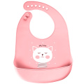 Bavoirs en silicone imperméables sans BPA pour bébés