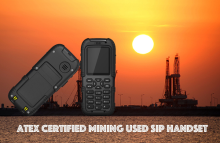 ATEX Certified Mining Used SIP Handset