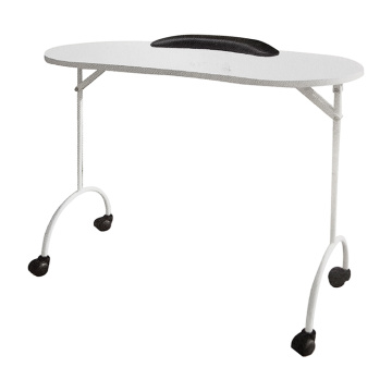 Table à Ongles Pliable Blanc