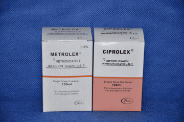 Ciprofloxacin Injection 100ml Glass Vial