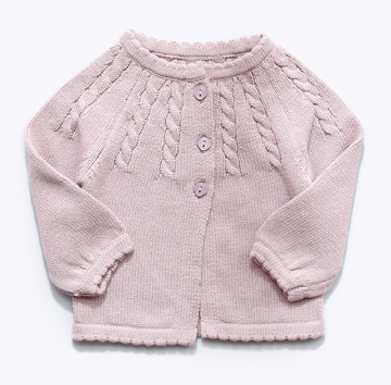 Custom OEM Merino Wool Baby and Kids Cardigan Sweaters