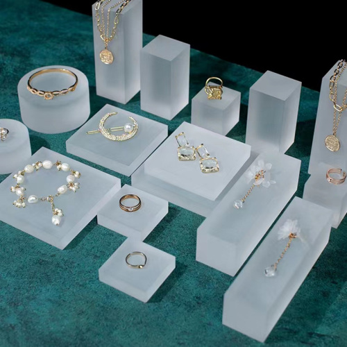 Retail jewelry store luxury counter display case