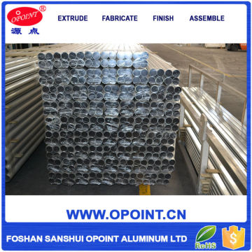 Foshan Factory Anodized Extruded Aluminium Extruded Alloy Round Tubes