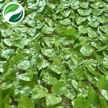 Simulated light-colored peach leaves