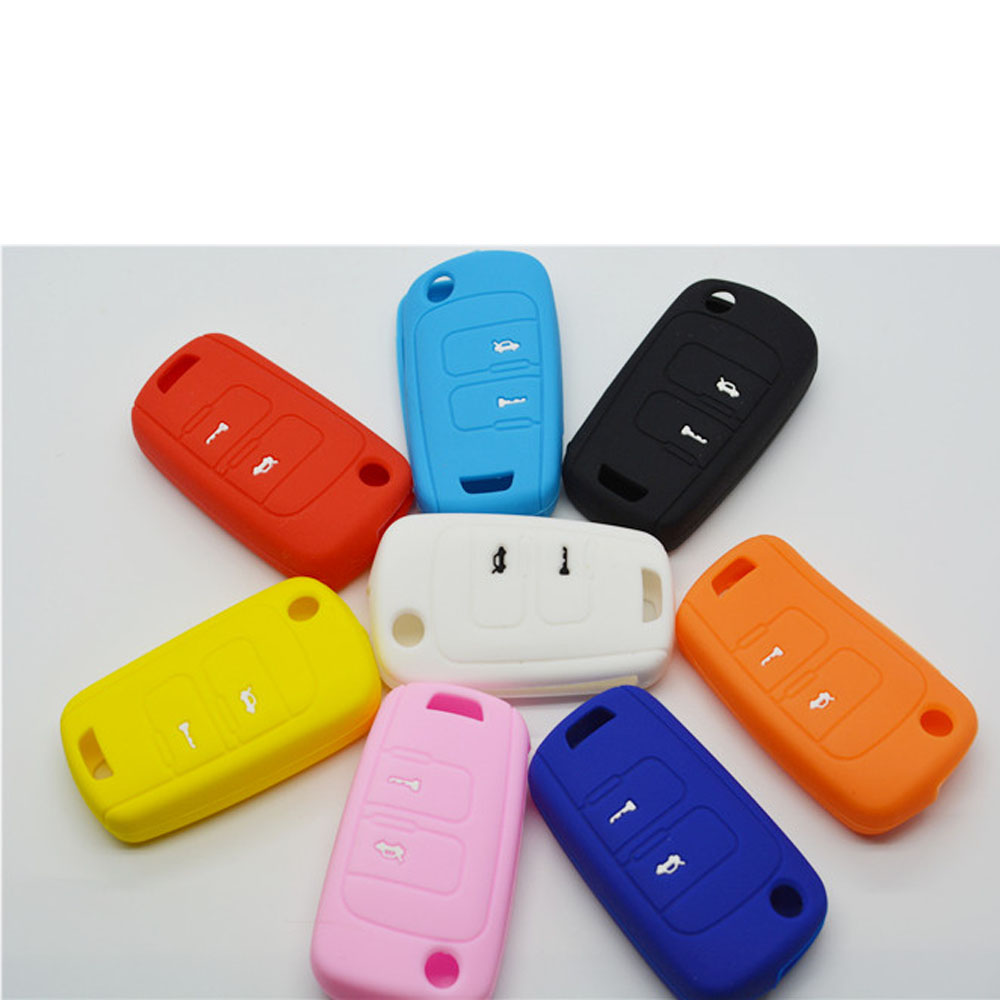 remote key for Chevrolet Cruze, Yinglang, Opel 2 button smart card silicone case YS200822