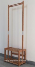 bamboo coat rack