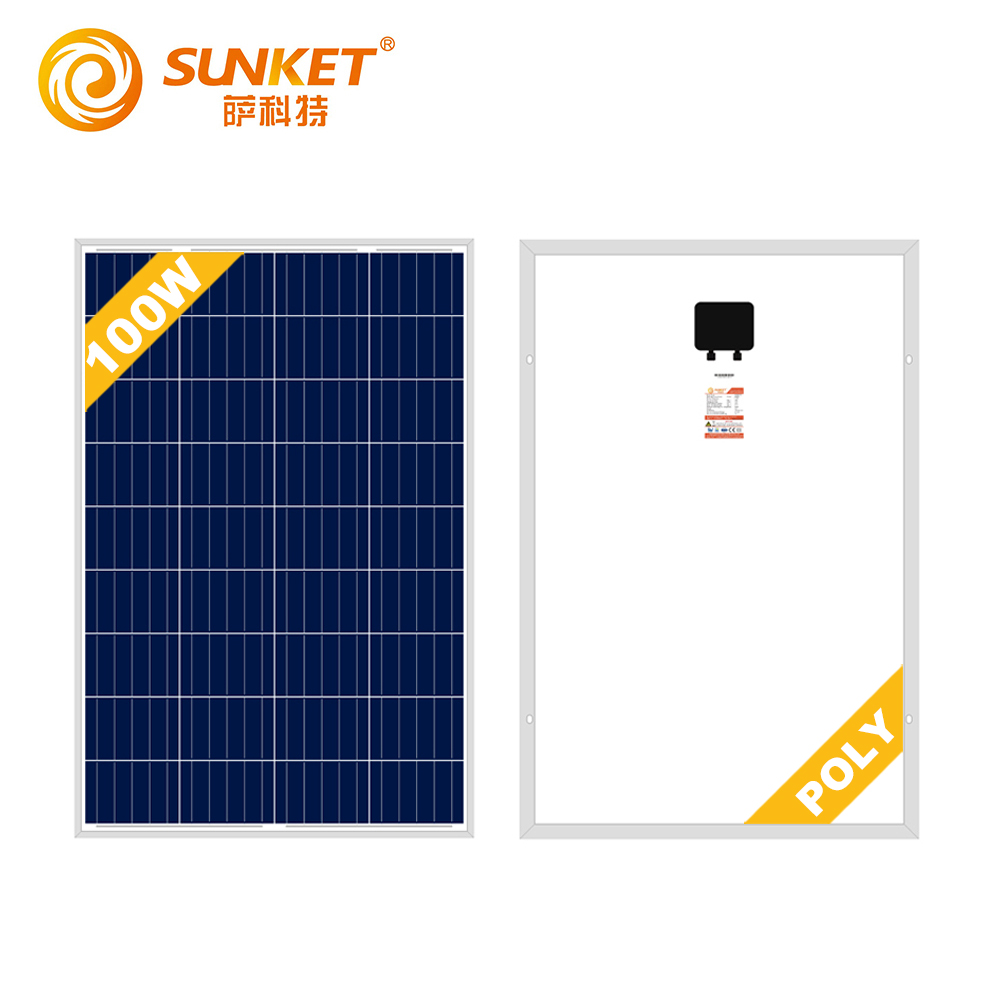 Panel solar poli de 100W