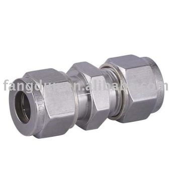 union, straight connector, tube fitting,instrument fitting