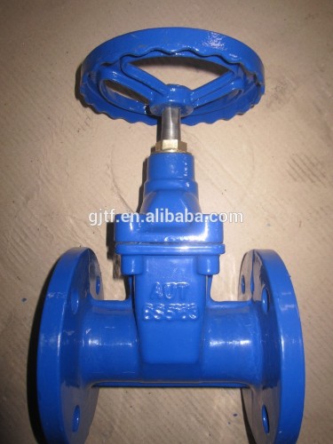 5'' ggg40 body non-rising stem resilient soft seated gate valve BS 5163