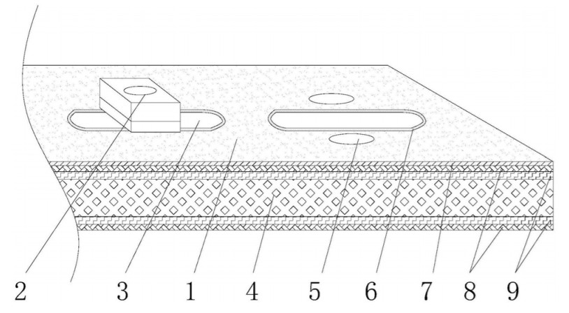 A new technical scheme of LED single-sided circuit board A new technical scheme of LED single-sided circuit board