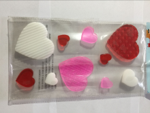 Christmas &halloween window decal gel sticker Custom Window Gel Stickers; House Window Sticker