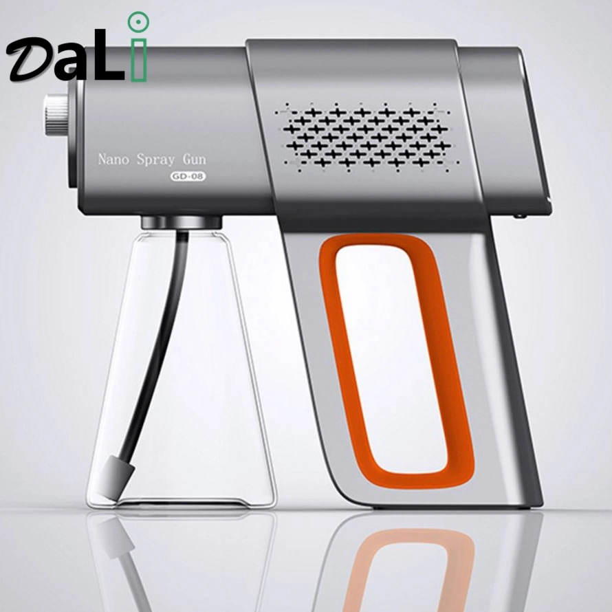 New 400ml Handheld Blue Ray Spray Machine Blue Light Disinfection for Hair Mist Nano Fogger Gun Nano Sprayer