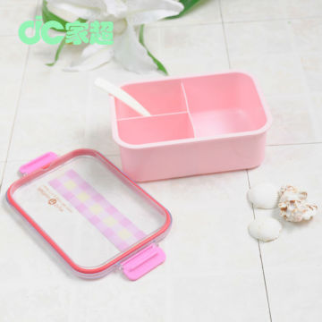 lunch box with lock,plastic lunch box with lock,plastic lunch box with cover