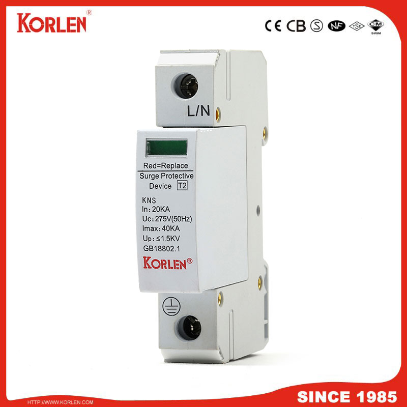 جهاز حماية الطفرة SPD KNS 420V 100KA 1P