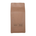 Biodegradowalna torebka na kawę z papieru pakowego z zaworem