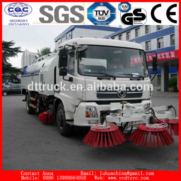 Vacuumed Type new 4X2 road sweeper truck road sweeping truck