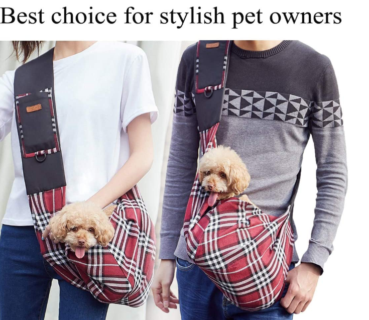 Pet sling Padded Strap Shoulder Bag