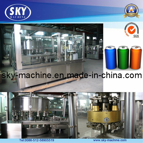 Aluminum Pop Can Filling Sealing Machine for Beer