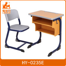 MDF school tabel and chair with two drawers