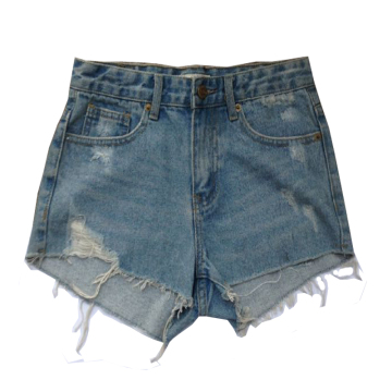 Summer new design wholesale short jeans womens fashion ladies short jeans pants