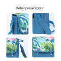 Blue thermal insulation outdoor essential lunch bag