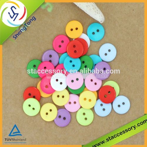 two holes resin button