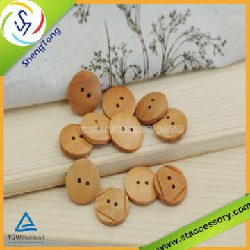 wood shirt buttons 2-hole wood buttons wood shank buttons